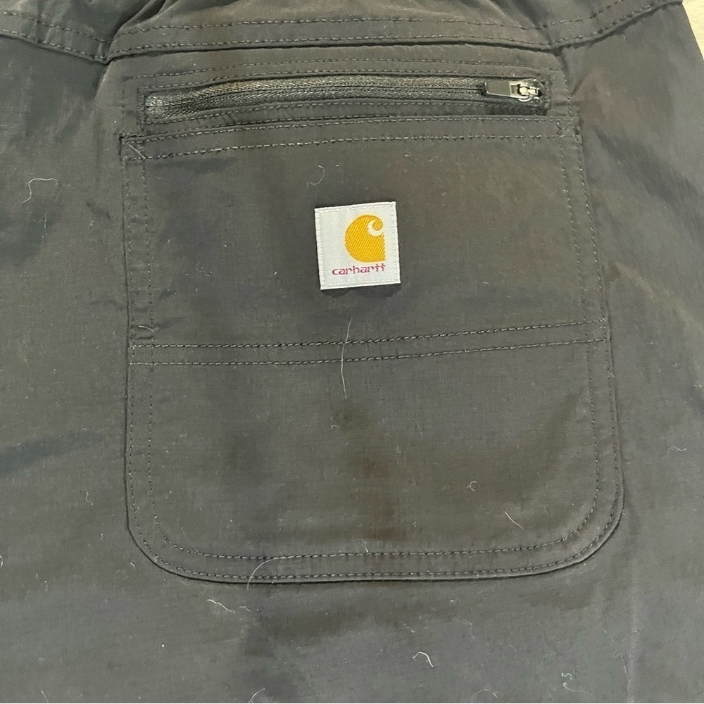 Carhartt Women's Force Relaxed Fit Ripstop Work Short, Black, Size XXL (20) - Picture 8 of 10